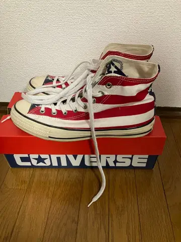 [ 키요하루 착용 ] CONVERSE ALL STAR 미국 국기 디자인