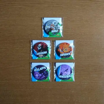 나의 히어로 아카데미아 캔 배지 5개 세트