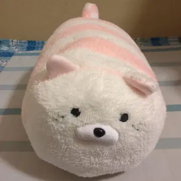 잠자는 고양이 복슬복슬 보더 서밋 쿠션