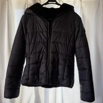 SAVE THE DUCK 블랙 다운 자켓 (리버서블)