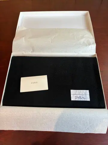 ZARD 굿즈 머플러 블랙 미사용