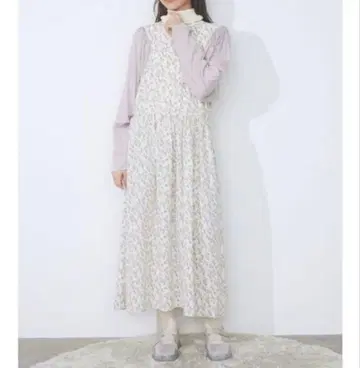 merryjenny flower 콤비 원피스