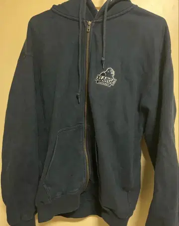 XLARGE 프론트 로고 후드티