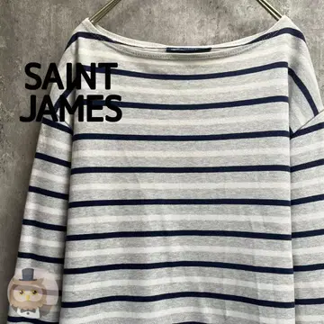 [ 프랑스제 ] 세인트 제임스 바스크 셔츠 보더 구제 의류 긴팔