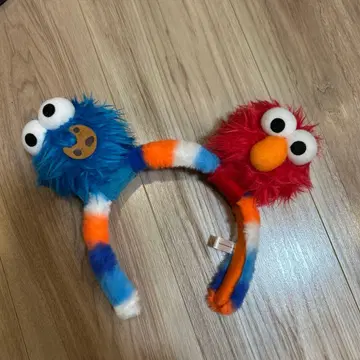 쿠키 몬스터 엘모 머리띠