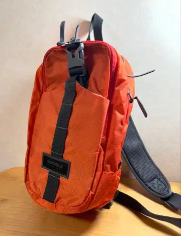 CROCODILE 오렌지 숄더백