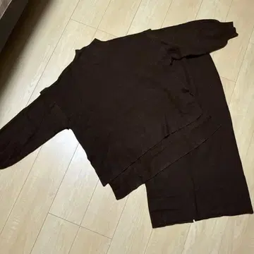 LOWRYSFARM 니트 스커트 셋업