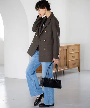 23구 RED CARD 와이드 데님 팬츠 38