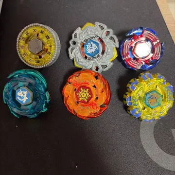 메탈 파이트 베이블레이드 묶음 판매 6개 세트 베이블레이드