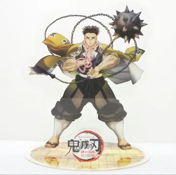 귀멸의 칼날 티저 비주얼 빅 아크릴 스탠드 이와하시라 히메지마 교메이