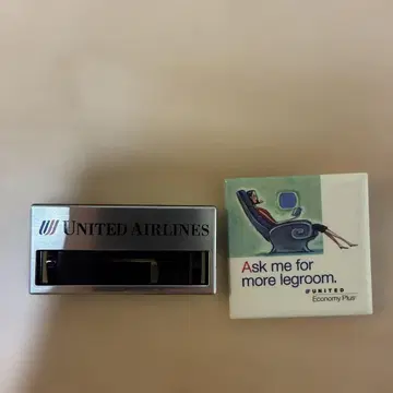 초레어? 유나이티드 에어라인 명찰 외