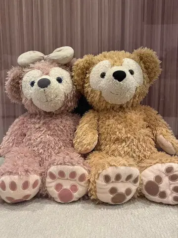 [ 디즈니 ] 더피 & 셰리메이 봉제 인형 세트