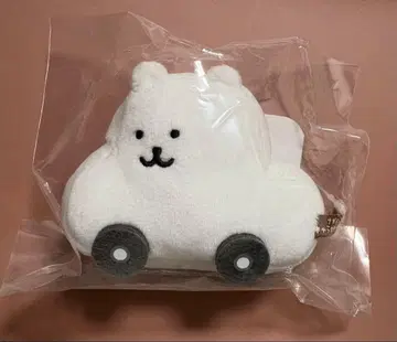 나가노 캐릭터즈 미니미니 앉은 마스코트 (차가 된 곰)