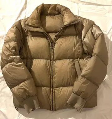 Ten-c DOWN FILLING MID LAYER Taupe