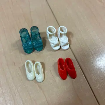 리카짱 레트로 신발 샌들 4켤레 세트