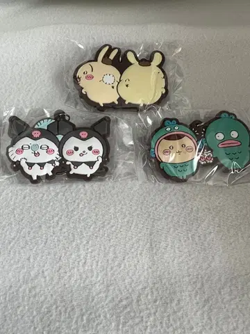 치이카와 산리오 캐릭터즈 친한 친구 러버 마스코트 3종 세트