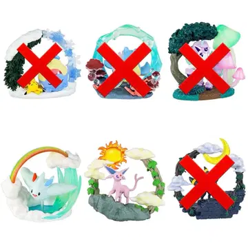 포켓몬 서큘러 디오라마 컬렉션 에브이 토게키스 세트