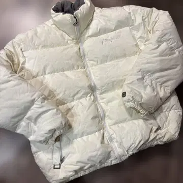 PHAT FARM 화이트 다운 자켓 갱