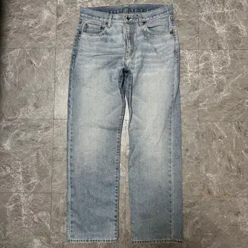 UNIQLO 유니클로 라이트 블루 스트레이트 데님