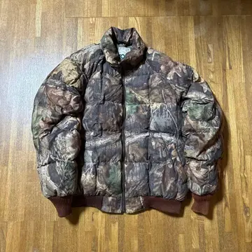 10x 카모플라쥬 다운 자켓 리얼트리 패턴