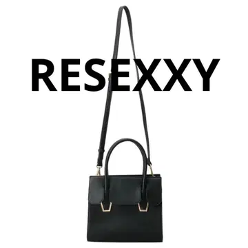 RESEXXY 골드 포인트 핸드백 숄더백 2way