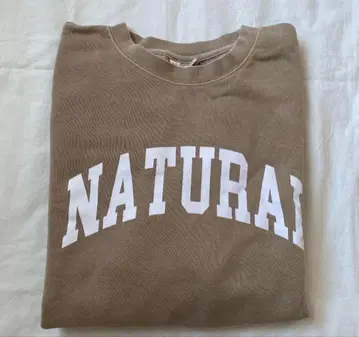 PEACE & QUIET 맨투맨 베이지 L