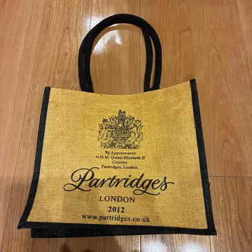 영국 왕실 납품업체 Partridges 에코백 런던 레어