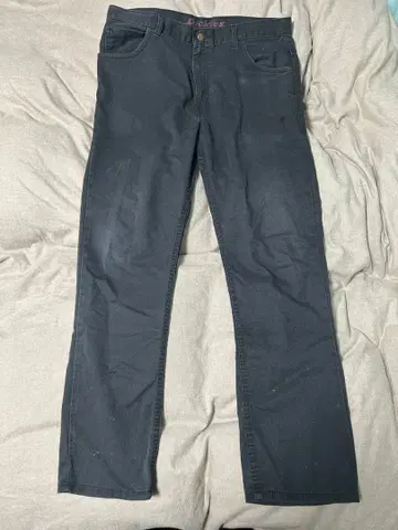 Dickies 슬림 테이퍼트 팬츠 블랙 구제 의류