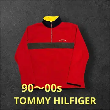 90s~00s 타미힐피거 하프 지퍼 플리스