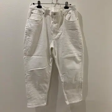 UNITED ARROWS 와이드 테이퍼드 데님