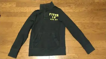 Abercrombie & Fitch 다크 그레이 후드티 S