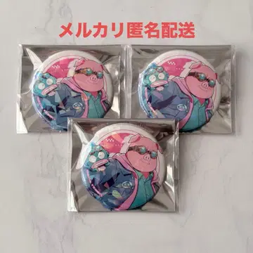 도즈루사 x 산리오 콜라보 캔뱃지 오오하라 MEN