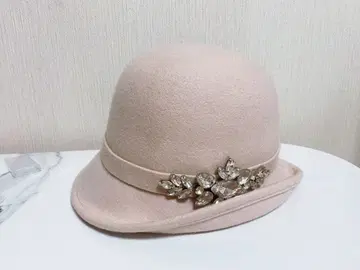 MIIA 보울러햇 베이지 실연 쇼콜라티에 사에코 씨 햇