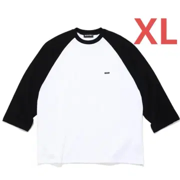 새상품 GOD SELECTION XXX 긴팔 T셔츠 XL 화이트 블랙