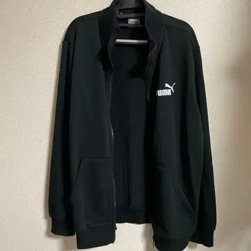 PUMA 블랙 집업 자켓