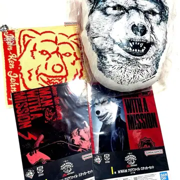 MAN WITH A MISSION 제일복권 쿠션 E상