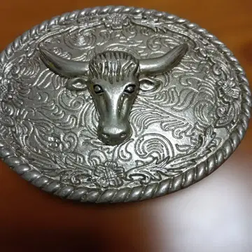 소 머리 디자인 벨트 버클