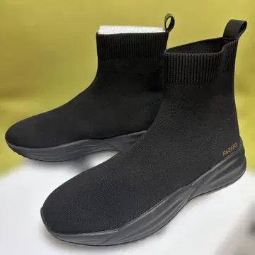 리자드 ReZARD 블랙 니트 부츠 (히카루)