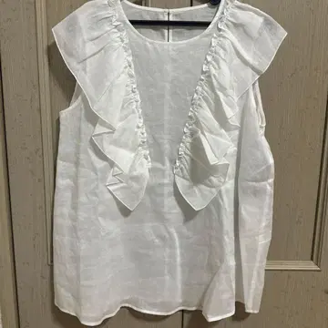 loungedress 블라우스 화이트 (택 포함)