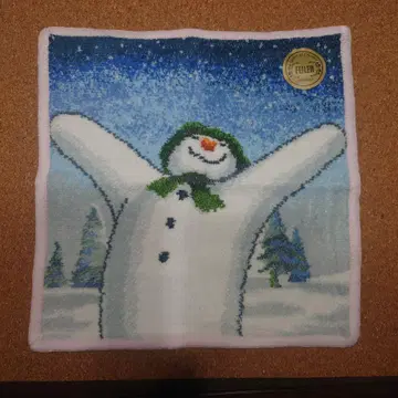 페이러 스노우맨 손수건