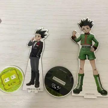 곤 아크릴 스탠드 카드 키링 세트