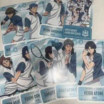 테니스의 왕자님 효테이 학원 10장 세트