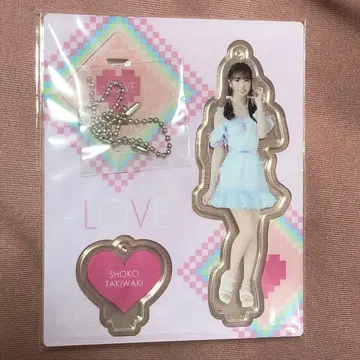 타키와키 쇼코 의성어 아크릴 스탠드 아크스타 이코러브 =LOVE