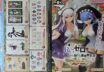 Re: 제로부터 시작하는 이세계 생활 제일복권 판매 촉진 전단지