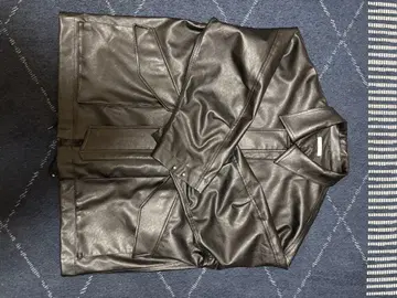 WYM 가죽 블루종