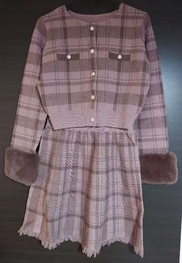 [ 새상품 ] WILLSELECTION 니트 패턴 셋업