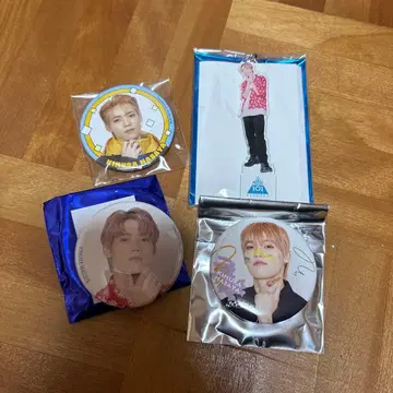 INI 기무라 마사야 공식 캔뱃지