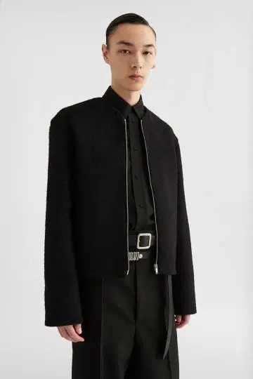 JIL SANDER 25AW 울 모헤어 가디건 자켓