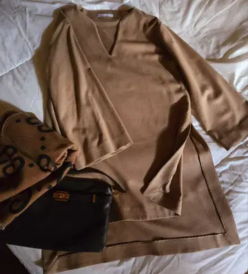 플라주 사이드 슬릿 튜닉 새상품급