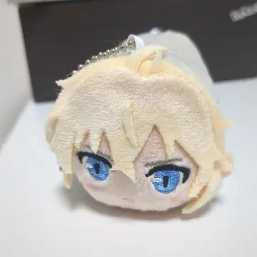 금발 캐릭터 봉제 인형 마스코트